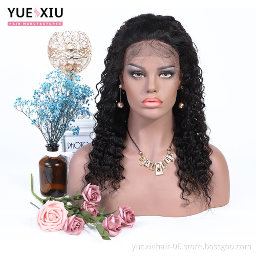 360 Lace Frontal Wig With Baby Hair,360 Human Hair Wig,360 Lace Wig Deep Wave